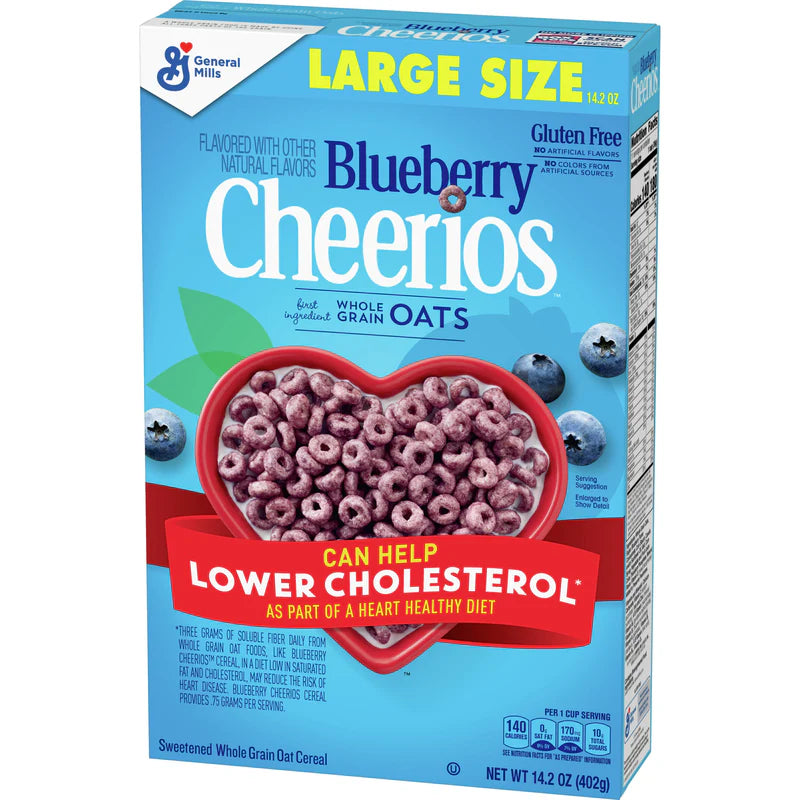USA Cheerios Blueberry Large Ceereal 402g