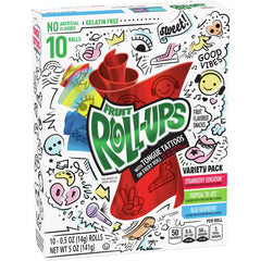 USA Fruit Roll Ups 10 Packs (Past BB)