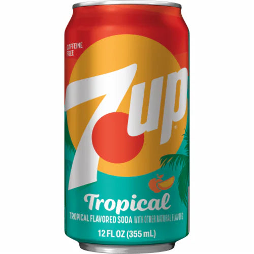 USA 7up Soda 355ml Collection