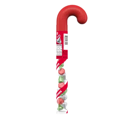 Hershey's Kisses Filled Cane Christmas