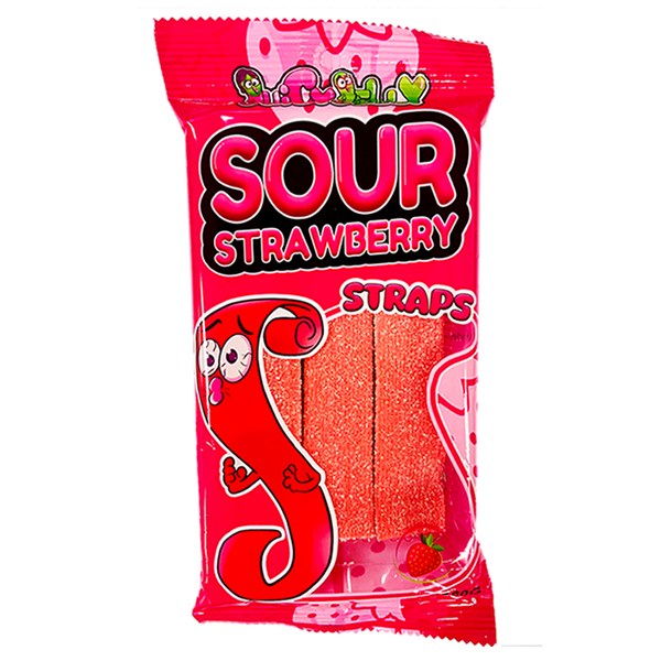 Juicy Jelly Sour Strap Collection 160g