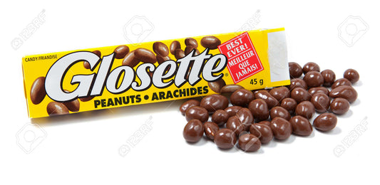 Glosette Chocolate Covered Peanuts 45g Box