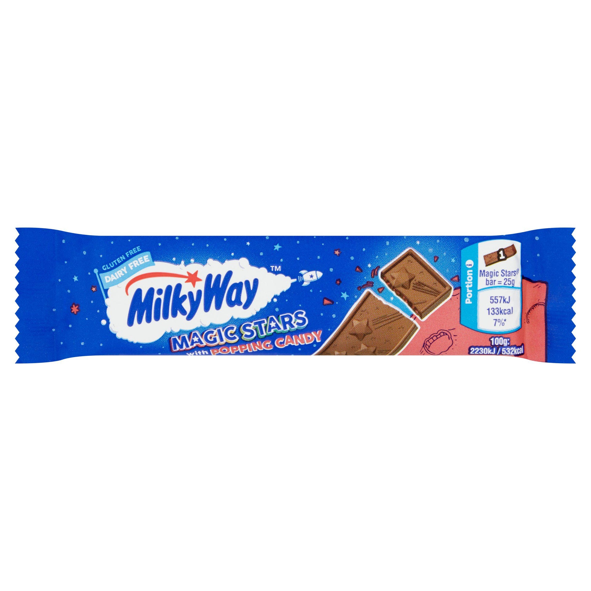 Milky Way Magic Stars & Popping Candy Vegan 25g (UK)