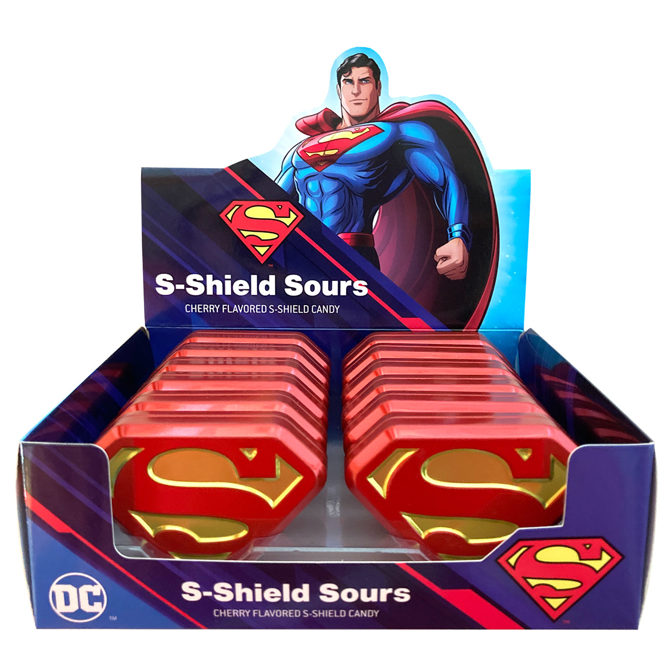 Superman S-Shield Sours Mints Collectable (USA)