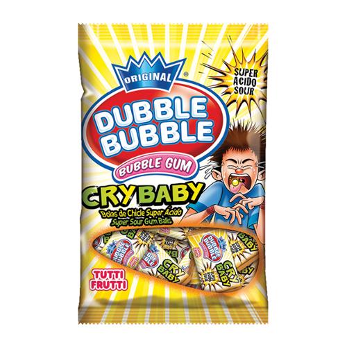 Dubble Bubble Crybaby Super Sour Gum Balls