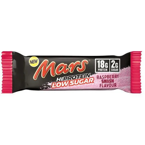 UK Mars Hi Protein Raspberry Smash Bar 52g
