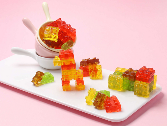3D Block Gummy 150gram