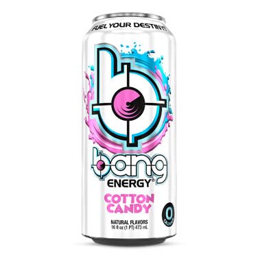 USA Bang Energy Drink Cotton Candy 16 FL OZ