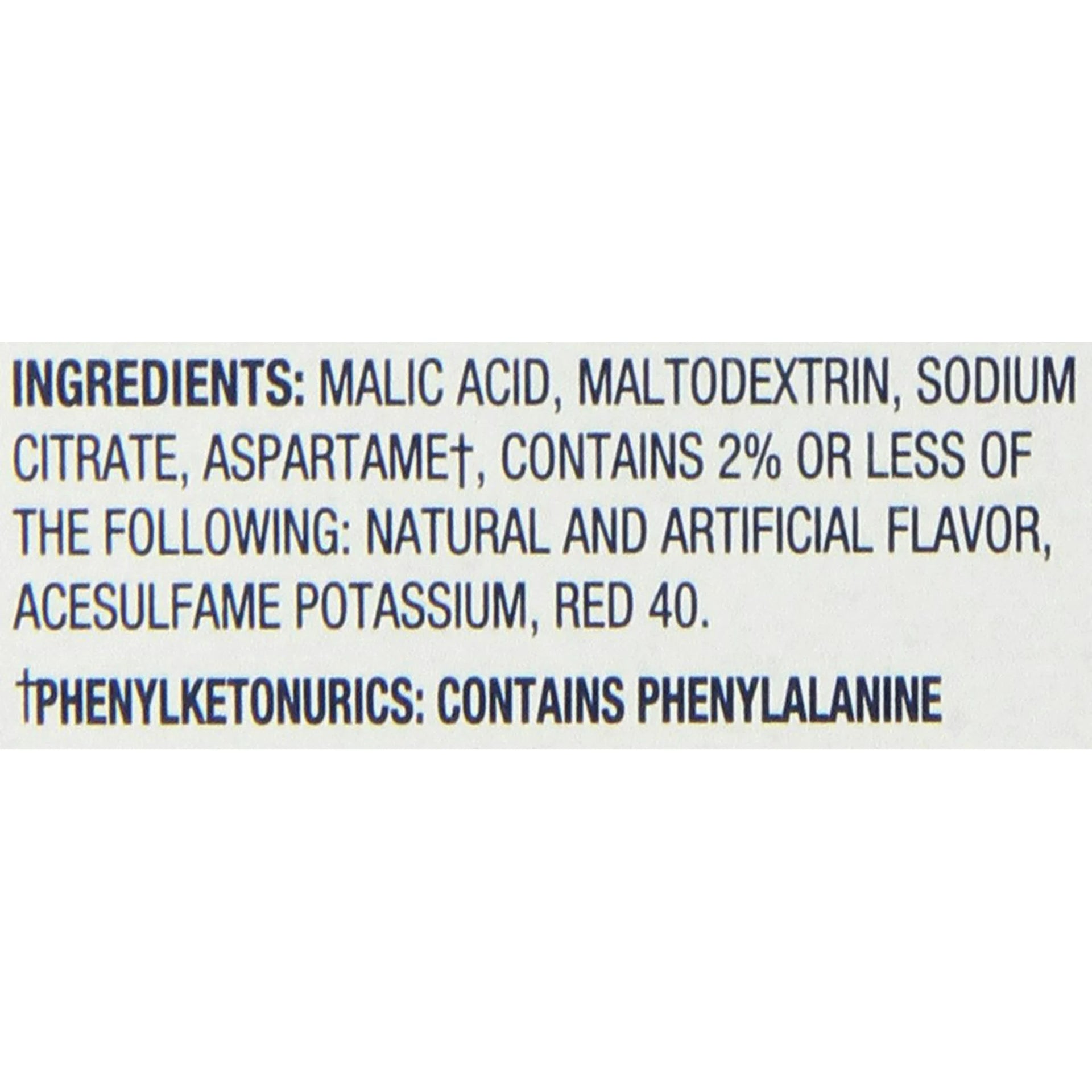 Jolly Rancher Cherry Zero Sugar Drinks Mix (USA)