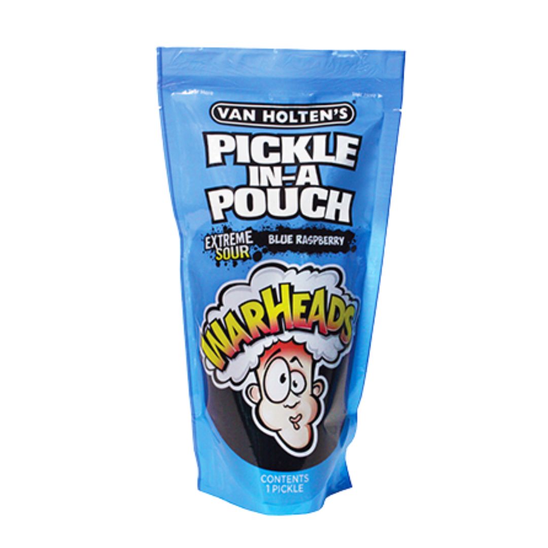 USA Pickle In a Pouch - Warheads Blue Raspberry