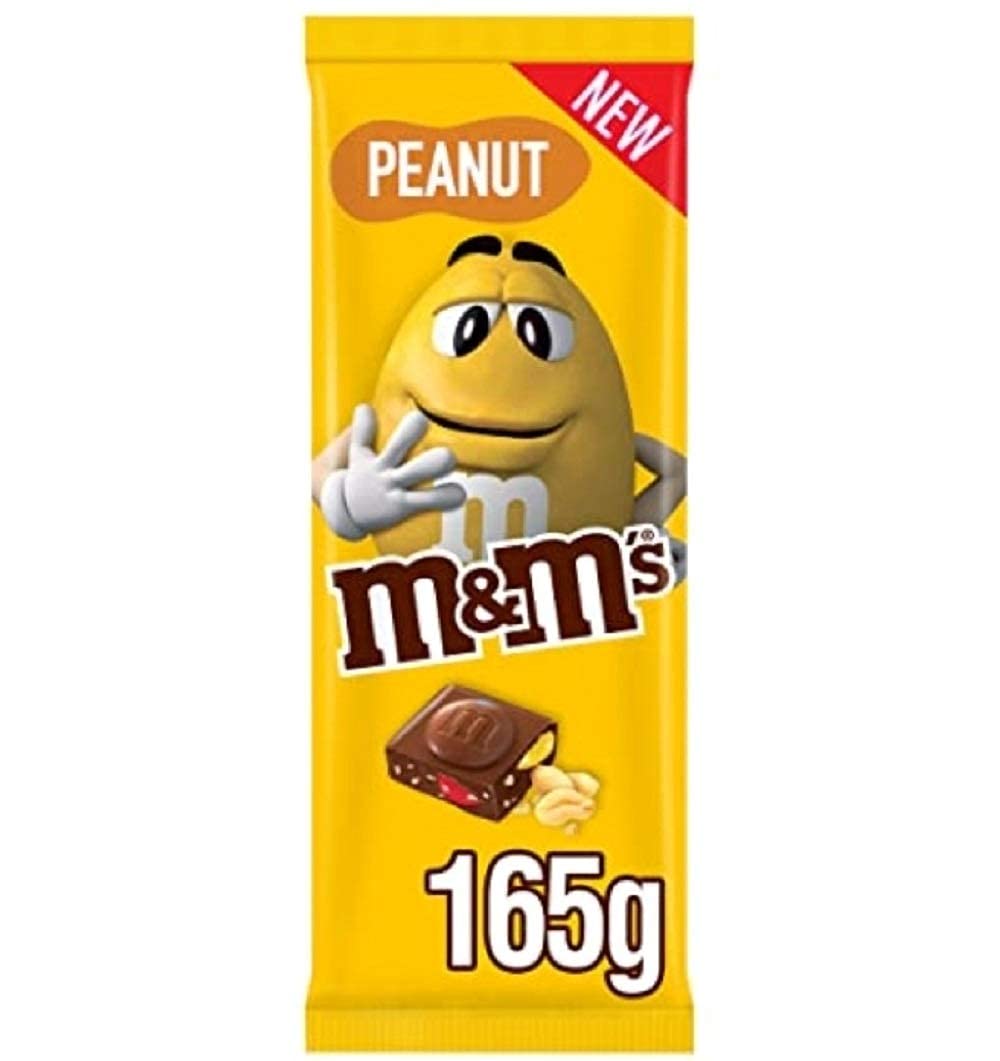 M&M Block peanut 165g (UK)
