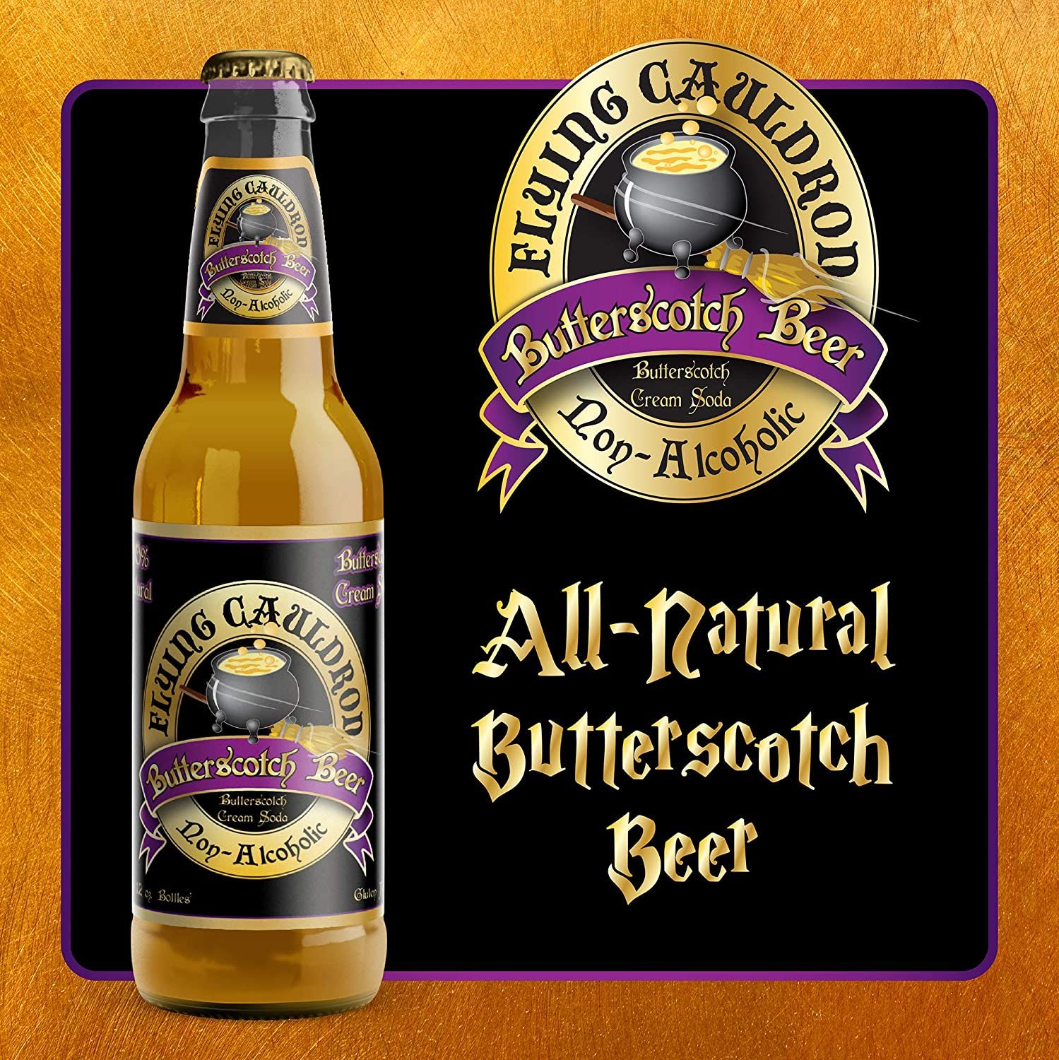 Flying Cauldron Butterscotch Beer (Non Alcoholic)