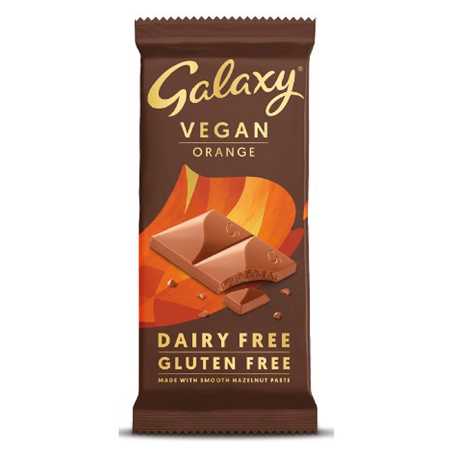 UK Galaxy Vegan Choc Orange Block