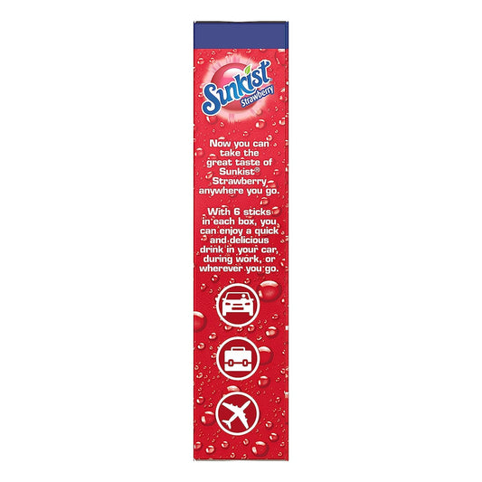 Sunkist Strawberry Zero Sugar Drinks Mix (USA)