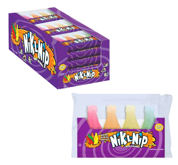Nik N Lip Wax Bottles 4 pack