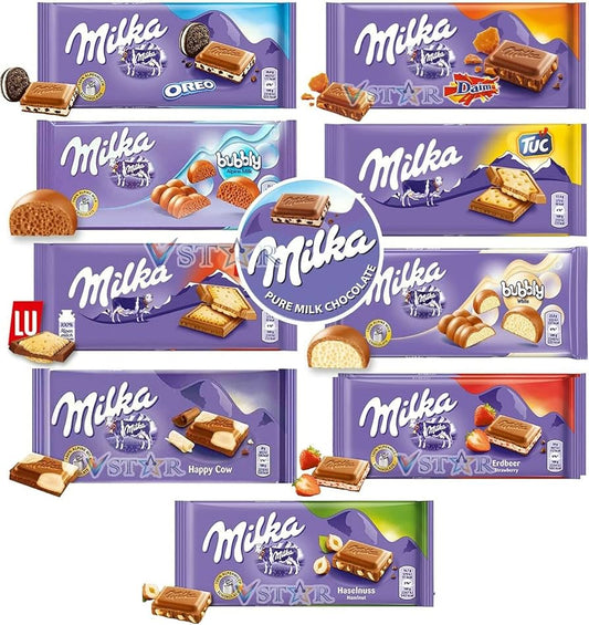 UK Milka Chocolate Collection (Singles)