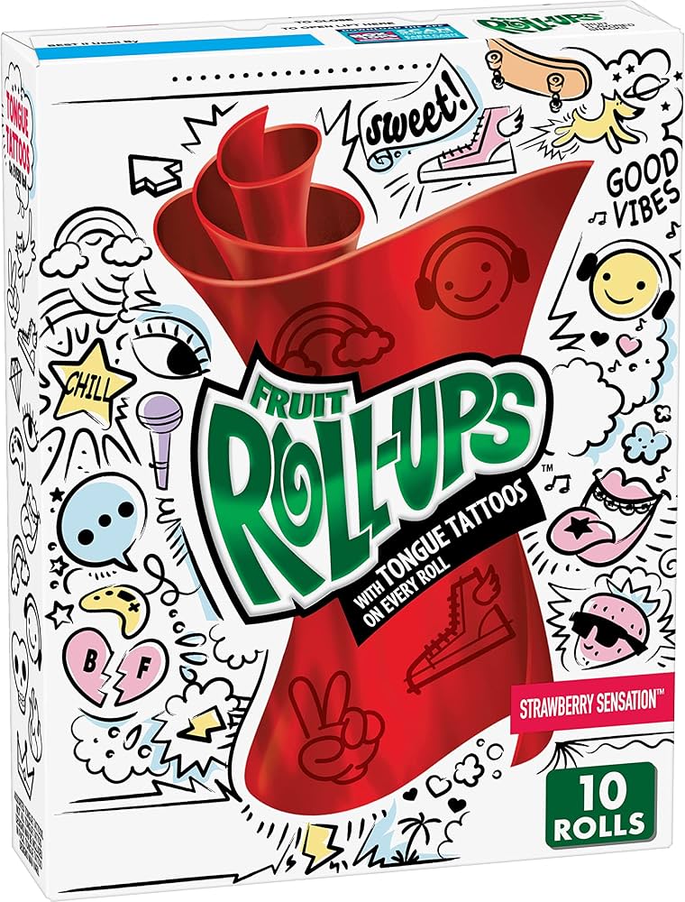 USA Fruit Roll Ups 10 Packs (Past BB)
