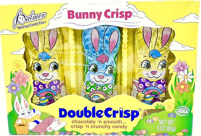 Palmer Easter Bunny Crisp 3Pk 85g (USA)