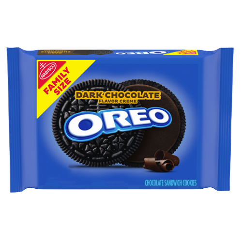 Oreo Dark Chocolate Creme Flavour Chocolate Sandwich Cookies 482g (USA)
