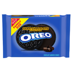 Oreo Dark Chocolate Creme Flavour Chocolate Sandwich Cookies 482g (USA)