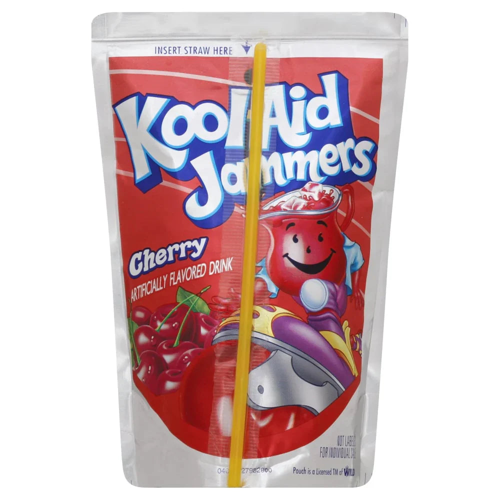 USA Kool-Aid Jammers 177ml Pouch With Straw