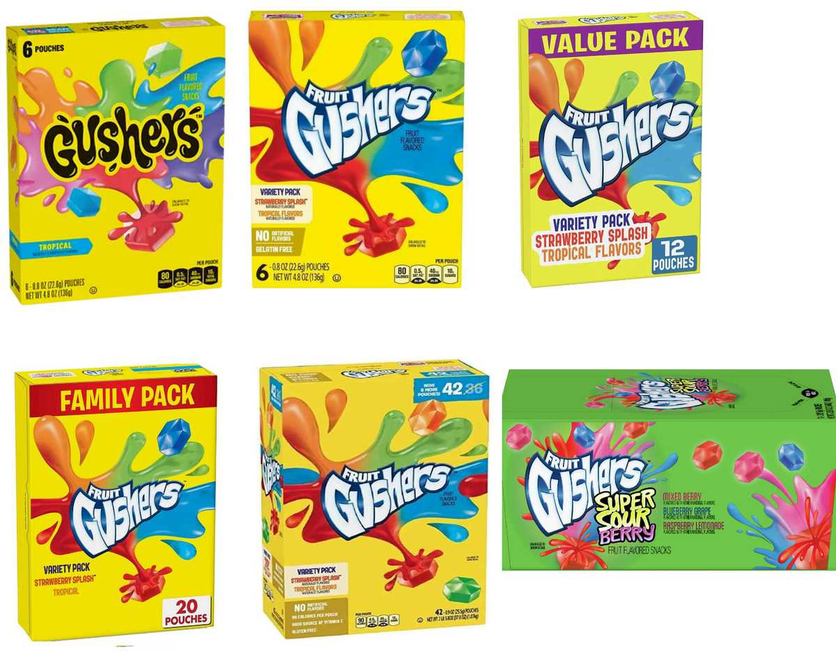 USA Gusher & Fruit by the Foot