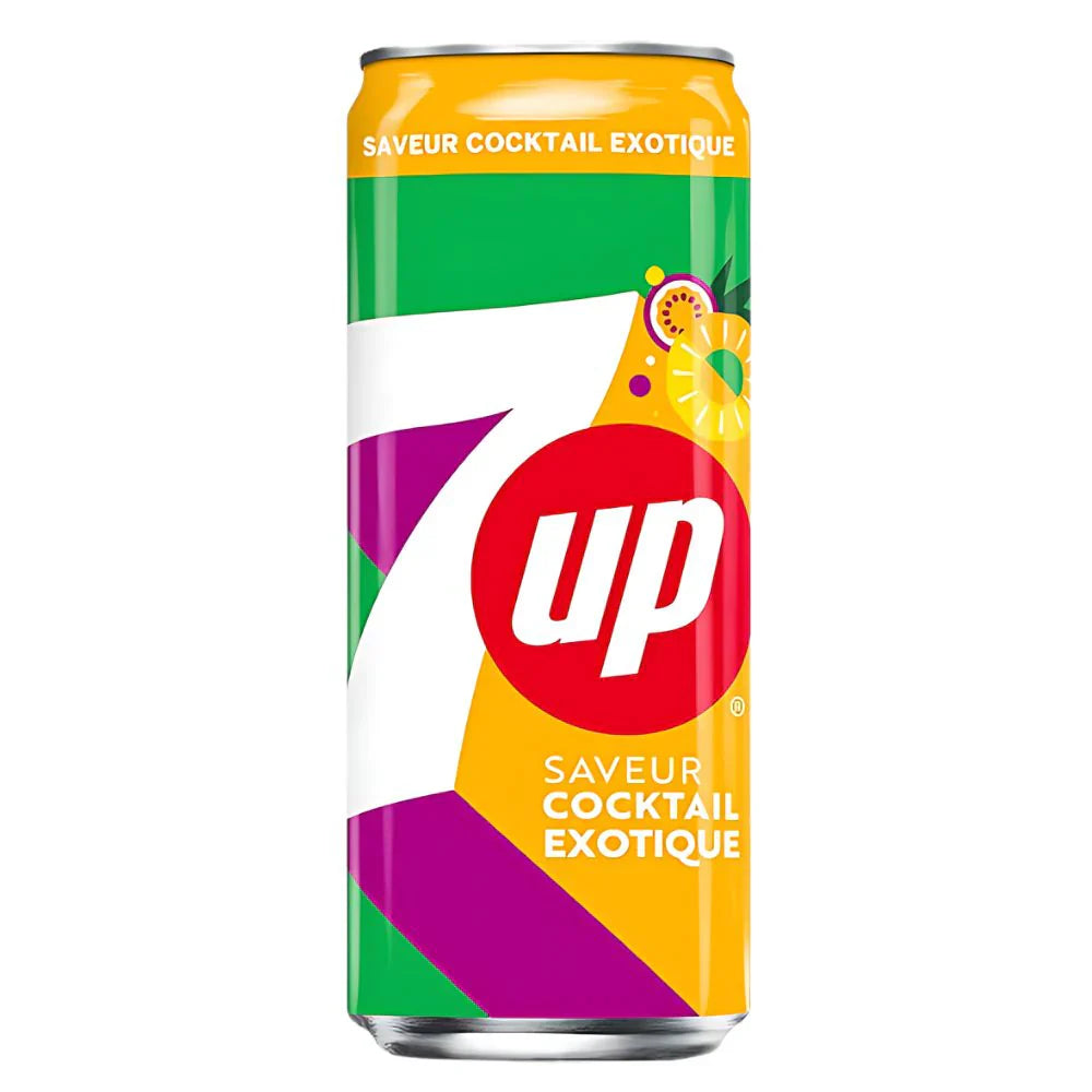 USA 7up Soda 355ml Collection