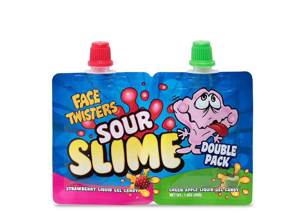 Face Twister Sour Slime Double Pack 40g (USA)