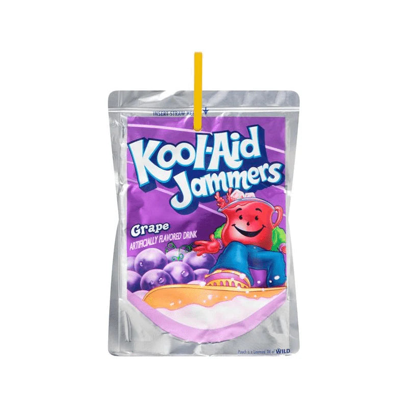 USA Kool-Aid Jammers 177ml Pouch With Straw
