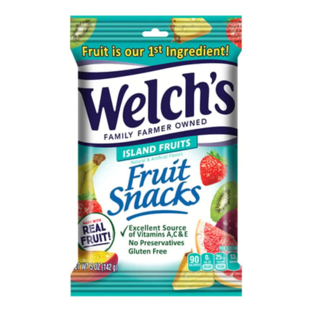Welch's Fruit Snacks Island Fruits 142g (USA)