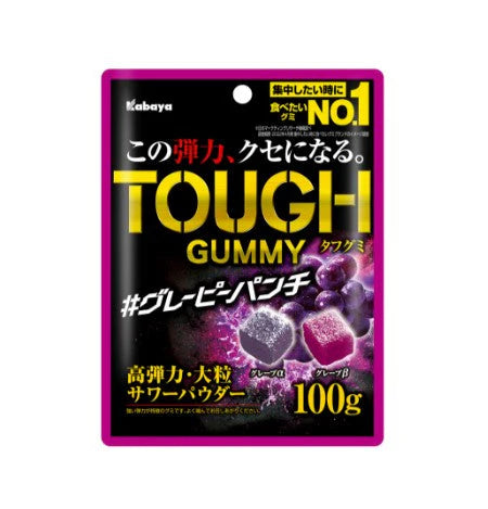 Kabaya Tough Gummy Grape 100g (Japan)