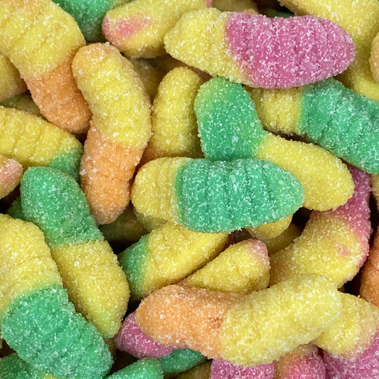 Kingsway Sugar Coated Glow Worms 150g (UK) GF