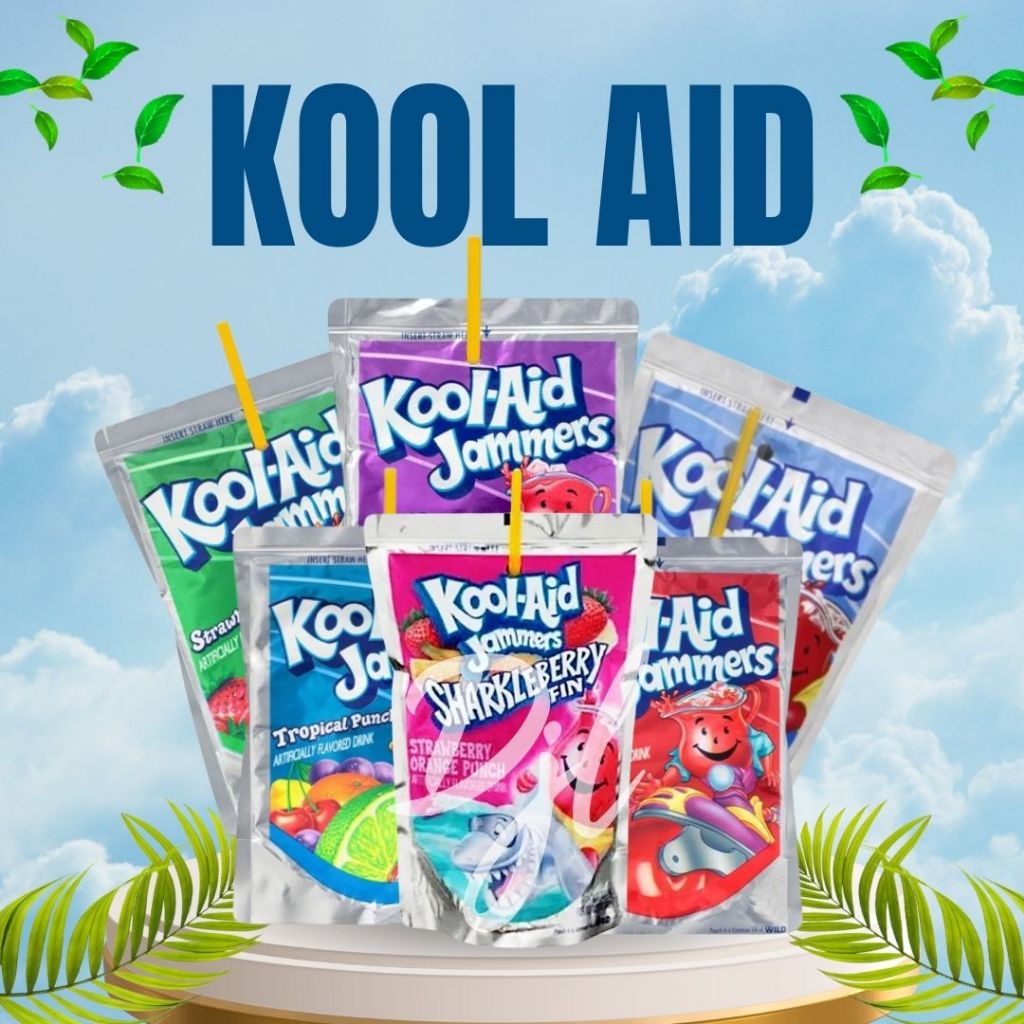 USA Kool-Aid Jammers 177ml Pouch With Straw