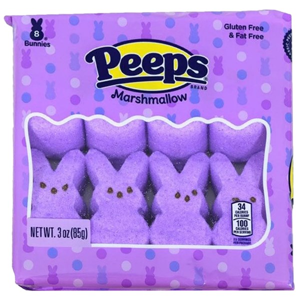 Peeps 8 Pack Bunnies Collection 85g