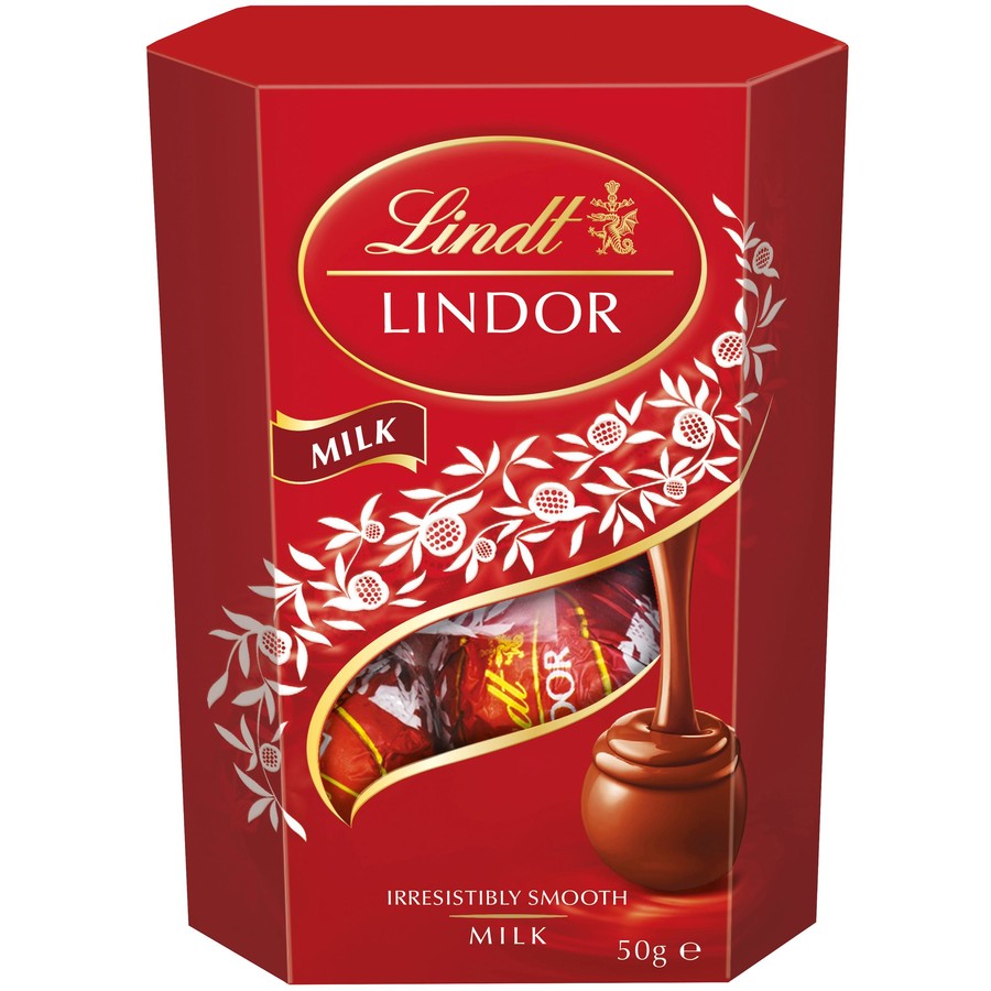 Lindt Lindor Milk Chocolate Gift Box 50g