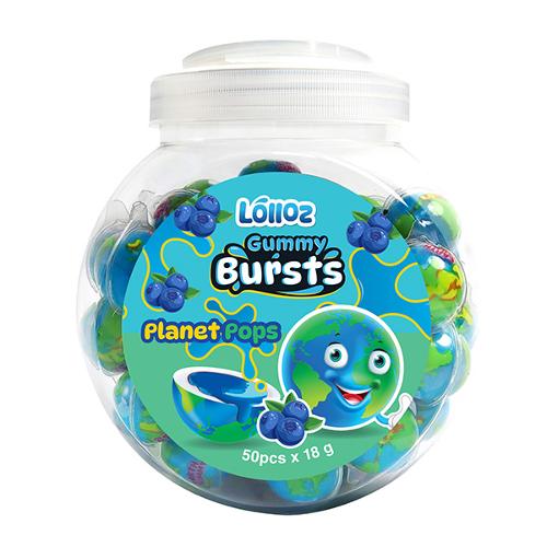 Lolloz Viral Gummy Balls Liquid Centre Collection
