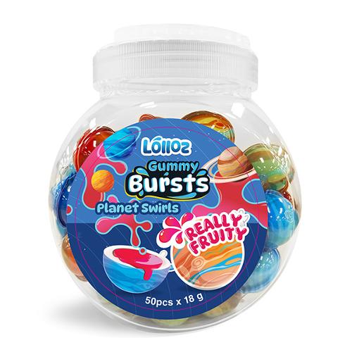 Lolloz Viral Gummy Balls Liquid Centre Collection