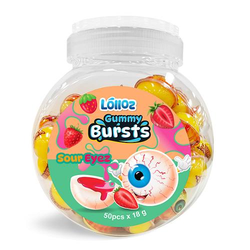 Lolloz Viral Gummy Balls Liquid Centre Collection