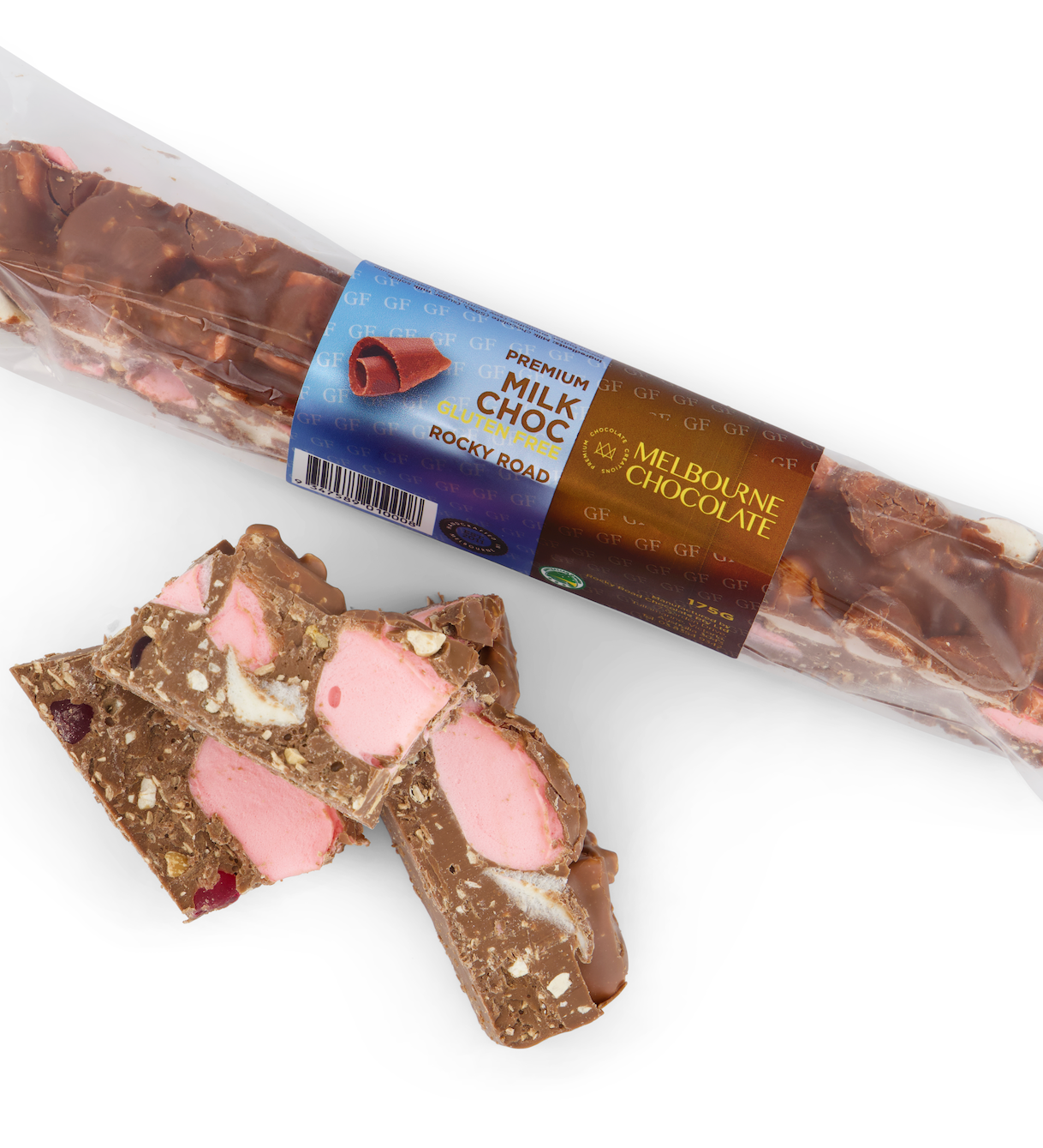 Premium Milk Chocolate Rocky Road 200g