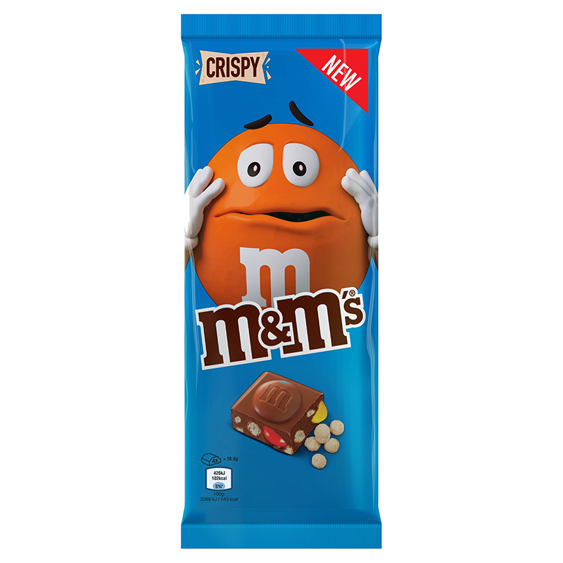 M&M Block Crispy 150g (UK)