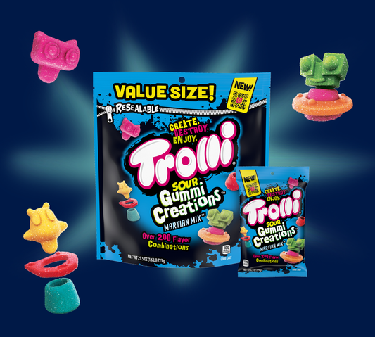 Trolli Sour Gummi Creations Martian Mix 120g (USA)