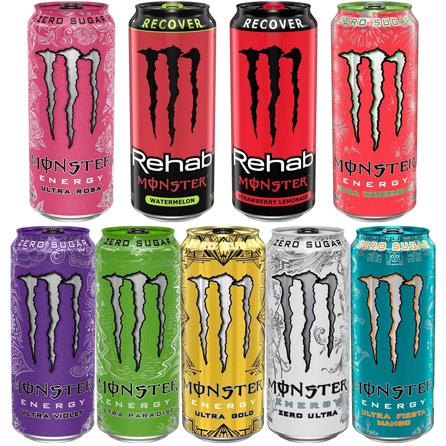 UK Monster 500ml Collection Pick 1 or Many