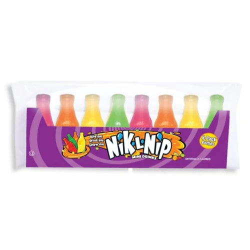 Nik N Lip Wax Bottles 8 pack (Sent as 2 4pk)