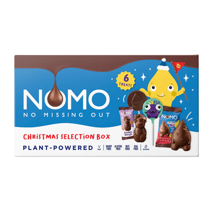 UK Nomo Vegan & Gluten Free Selection Box 76g