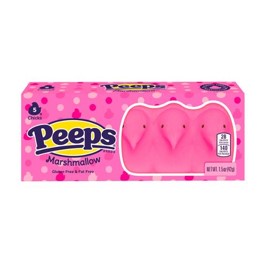 Peeps Marshmallow Pink Chicks 5 Pack