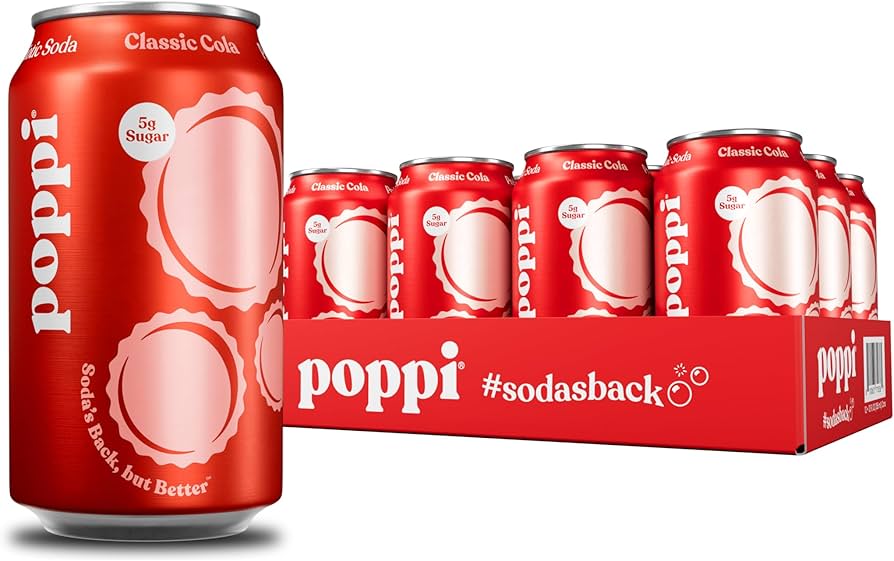 USA Poppi Prebiotic Soda Collection