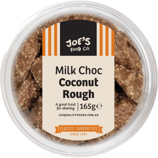 Quality Food Tub Milk Choc Coconut Rough 165g