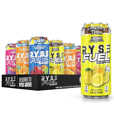 USA Ryse Fuel Energy Drink 473ml Collection