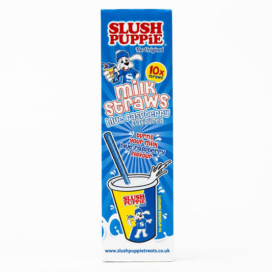 UK Slush Puppy Blue Raspberry Milk Straw BB AUG 2025