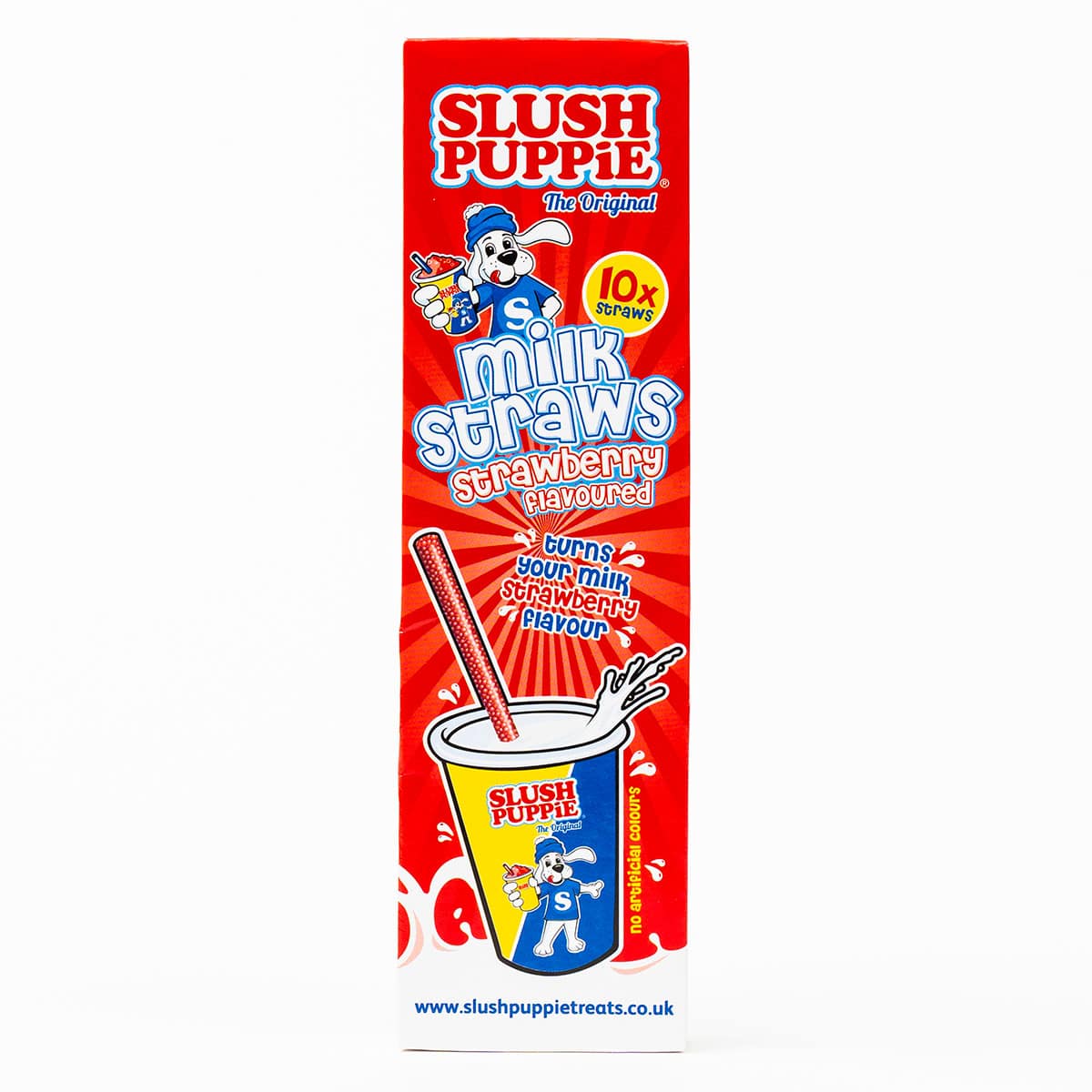 UK Slush Puppy Strawberry Milk Straw BB AUG 2025